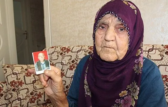 Güllü nine, kayıp eşini gözü kapıda bekliyor