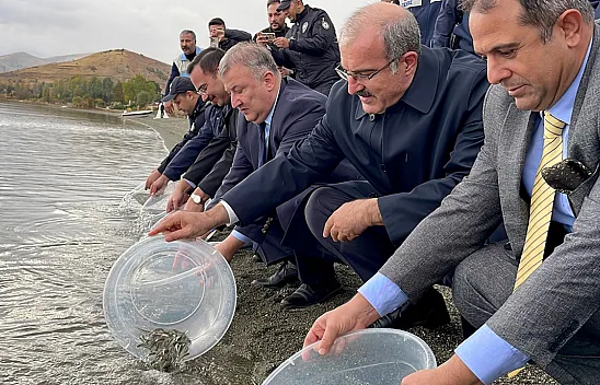 Hazar Gölü'ne 'siraz' takviyesi