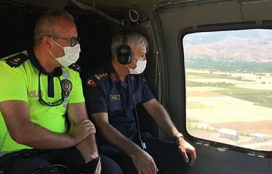 Helikopter destekli trafik denetimi