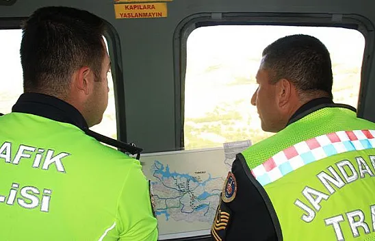 Helikopter destekli trafik denetimi