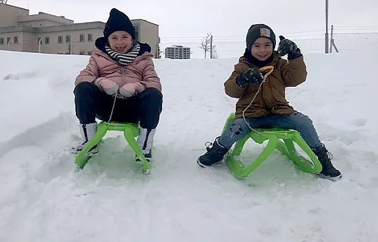 Hem drone pisti hem kayak pisti