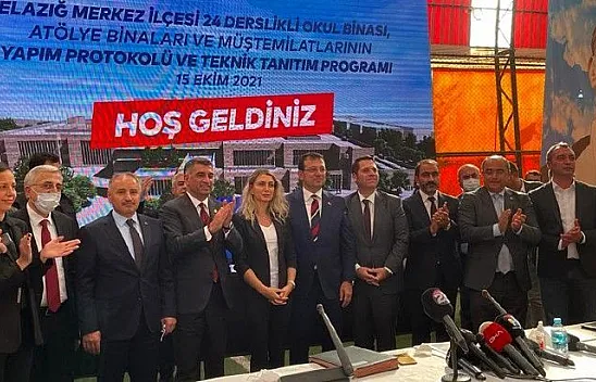 İBB Başkanı Ekrem İmamoğlu Elazığ'a ziyarette bulundu