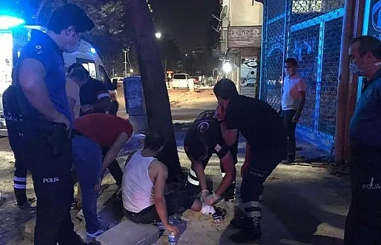 İki grup arasında bıçaklı kavga çıktı