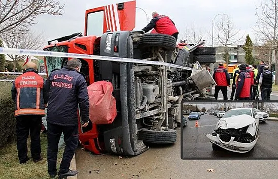 İtfaiye aracı kaza yaptı! Yaralılar var...