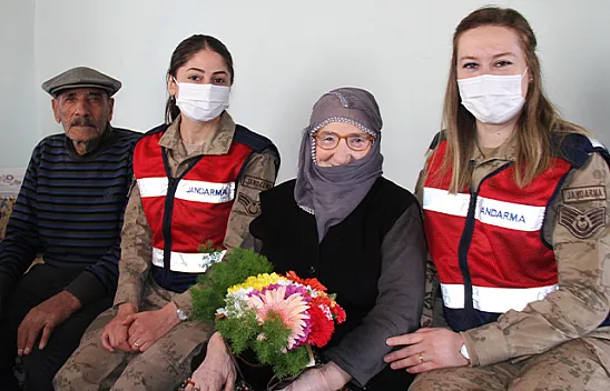 Jandarma ekiplerinden anlamlı proje