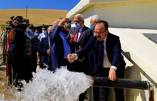 Kaplıkaya köyü suya kavuştu