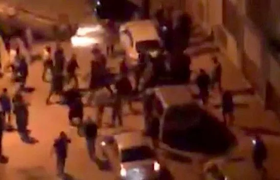 Kaza yapan sürücüye tekme tokat dayak