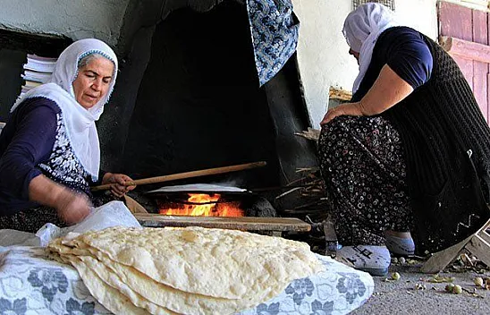Kışlık erzaklar hazırlandı