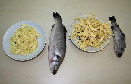 Kokusu gitti, tadı kaldı balık ve kılçığından makarna