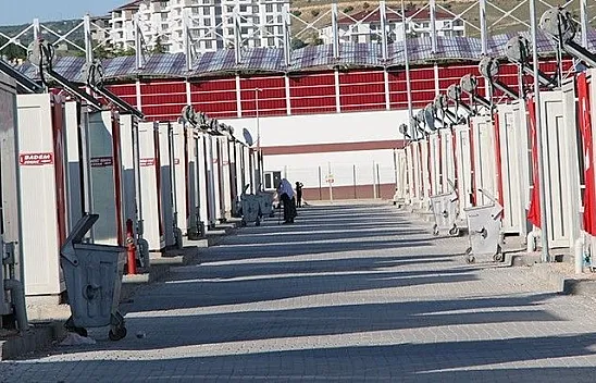 Konteyner kentlerde hayat devam ediyor