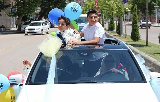 Küçük Kadir'in 'Sünnet Düğünü' hayali gerçek oldu