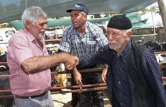 Kurban pazarlarında yoğunluk arttı