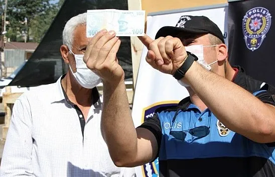 Kurban pazarında sahte para uyarısı yapıldı