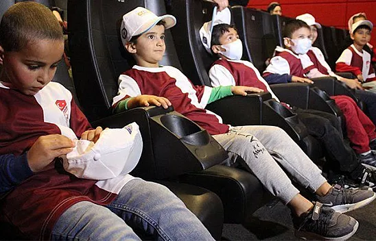 Lösemili çocuklara özel sinema etkinliği