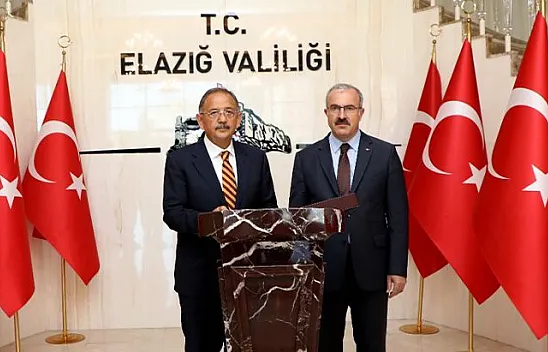 Mehmet Özhaseki'den Vali Toraman'a ziyaret