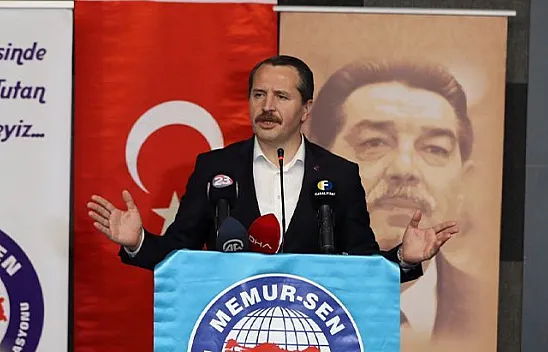Memur-Sen Başkanı Yalçın Elazığ'da konuştu