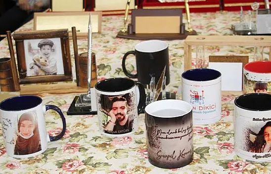 Meslek lisesi öğrencilerinden baskı ürünleri