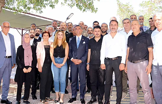 Milletvekili Erol'dan muhtarlarla kentsel dönüşüm toplantısı