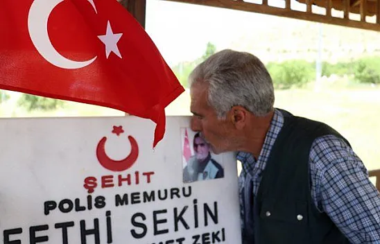 'Oğlum bana gelemedi, ben oğluma geldim'