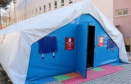 Öğrencilerin sosyal anlamda desteklenmesi için etkinlik çadırı