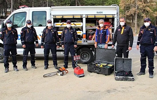 Önce Elazığ, sonra İzmir depreminde canla başla görev yaptılar