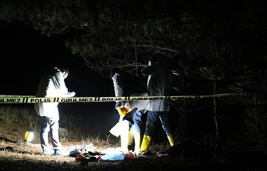 Ormanlık alanda erkek cesedi bulundu
