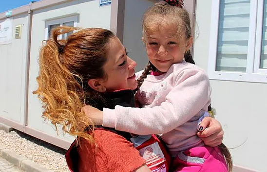 Psikososyal ekibi Ahıska Türklerini yalnız bırakmadı