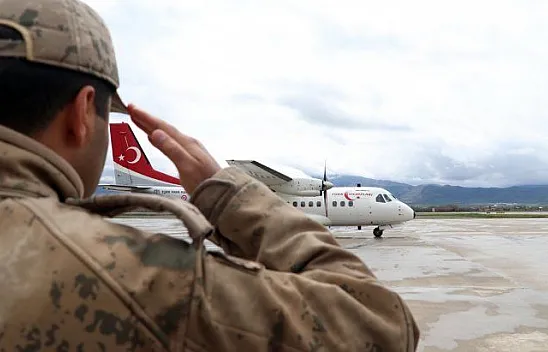 Şehit asker törenle memleketine uğurlandı