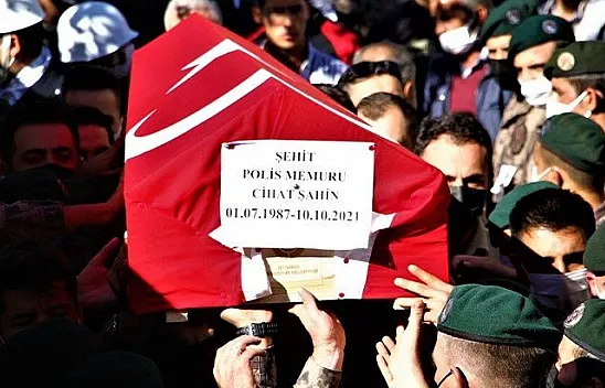 Şehit Cihat Şahin, son yolculuğuna uğurlandı