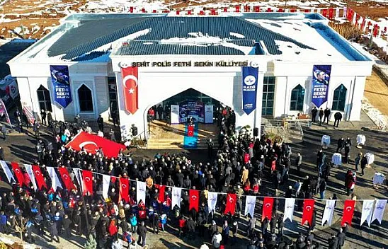 Şehit Fethi Sekin Külliyesi törenle açıldı