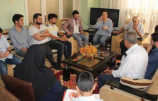 Şehit Salgar'ın baba evine bayram sürprizi