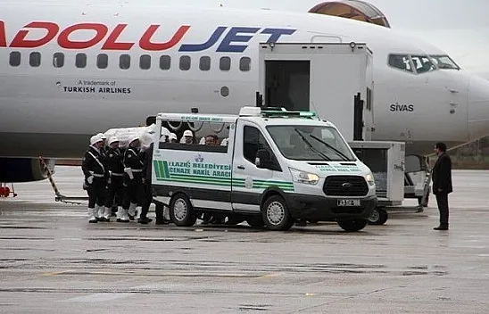 Şehit Turan'ın naaşı memleketi Elazığ'a getirildi