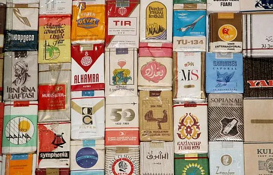 Sigara koleksiyonu görenleri şaşırtıyor