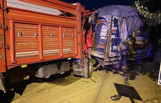 Sıkışan sürücüyü AFAD ekipleri çıkardı