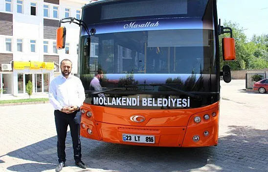 Şoförü gecikince halk otobüsünü belediye başkanı kullandı