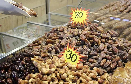 Tarihi Kapalı Çarşıda Ramazan hazırlığı