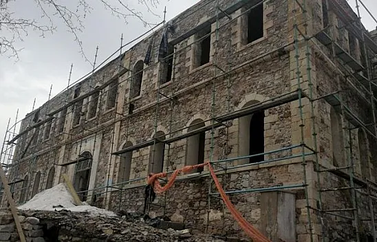 Tarihi Maden Hükümet Konağı restore ediliyor