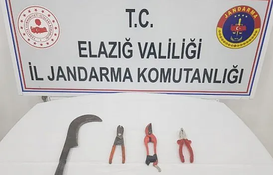 Telefon kablolarını çalan 3 şüpheli yakalandı