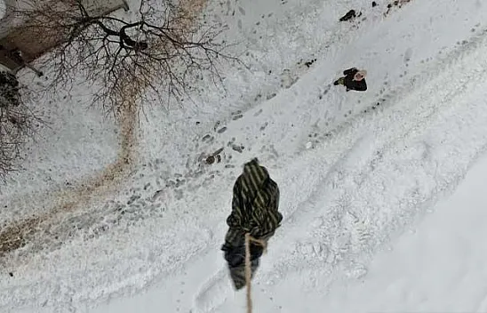 Tipi yolları kapattı, jandarma hastaya ilacını drone ile ulaştırdı