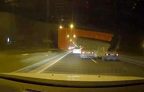 Trafik canavarı herkesin canını tehlikeye attı