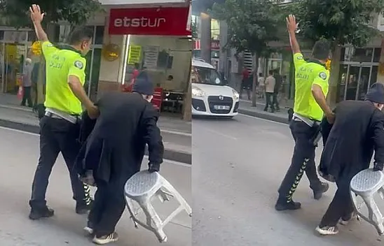Trafik polisinden duyarlı davranış