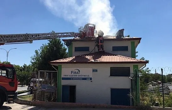 Trafo merkezinde yangın paniğe neden oldu