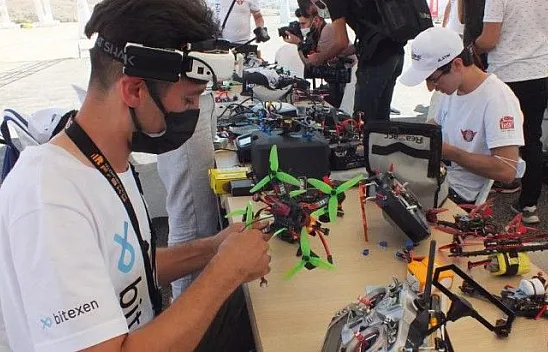 Türkiye Drone Şampiyonası finalinin ilk etabı Elazığ'da başladı