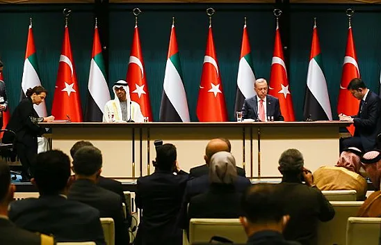 Türkiye ve BAE arasında 10 anlaşma imzalandı