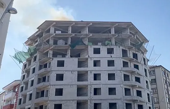 Üniversite Mahallesi'nde yangın