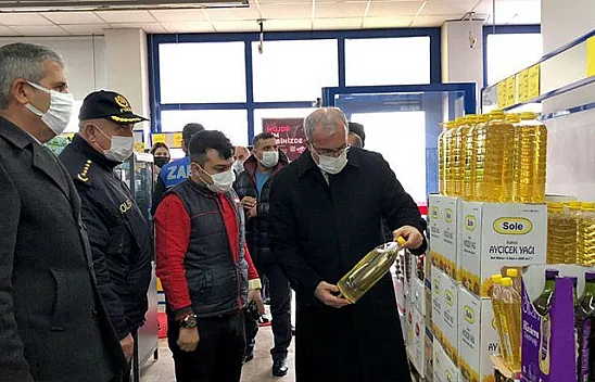 Vali Toraman'dan 'fahiş fiyat ve stok' denetimi