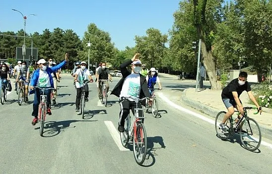 Vali ve Belediye Başkanı pedal çevirdi