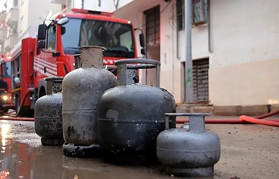Yangında itfaiyenin dikkati faciayı önledi