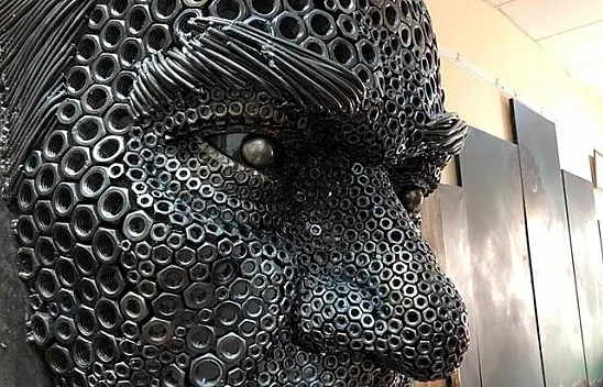 Yaptığı Atatürk portresi hayranlık uyandırdı