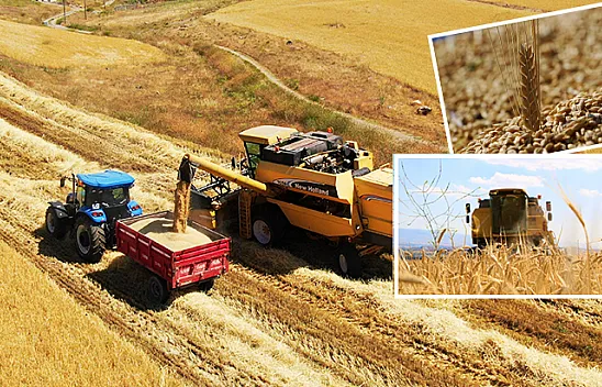 Yılın ilk arpa hasadı başladı